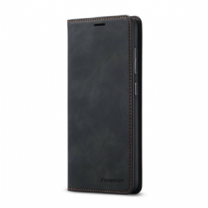 Schutzhülle Für Huawei P40 Flip Case Ledereffekt Vorw