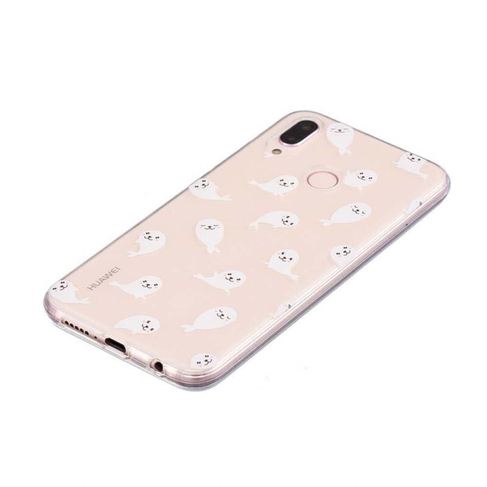Hülle Für Huawei P20 Lite Nahtloser Seelöwen-spaß