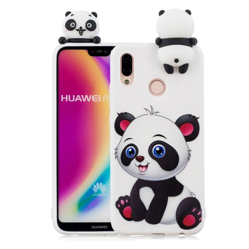 Hülle Für Huawei P20 Lite Süßer 3d-panda