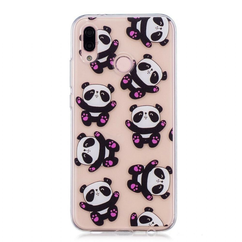Hülle Für Huawei P20 Lite Transparente Pandas Haben Spaß
