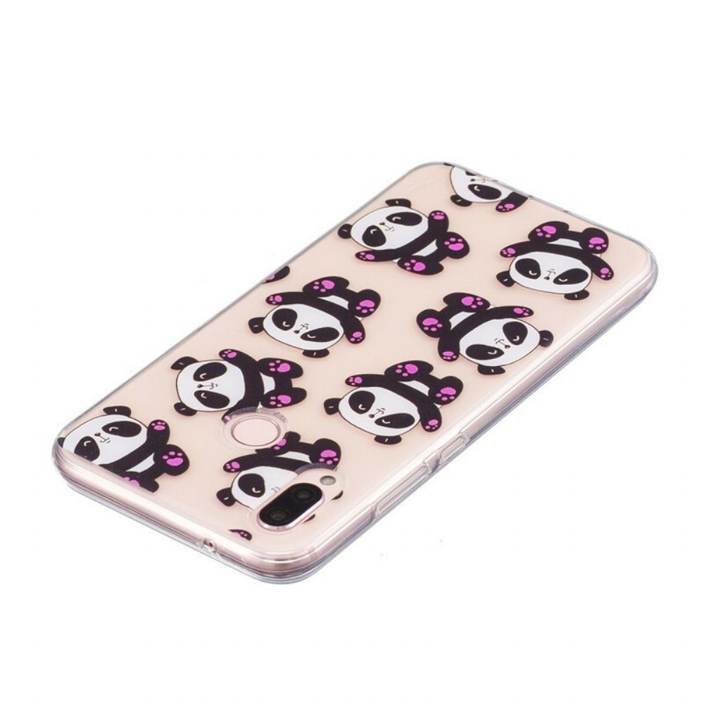 Hülle Für Huawei P20 Lite Transparente Pandas Haben Spaß