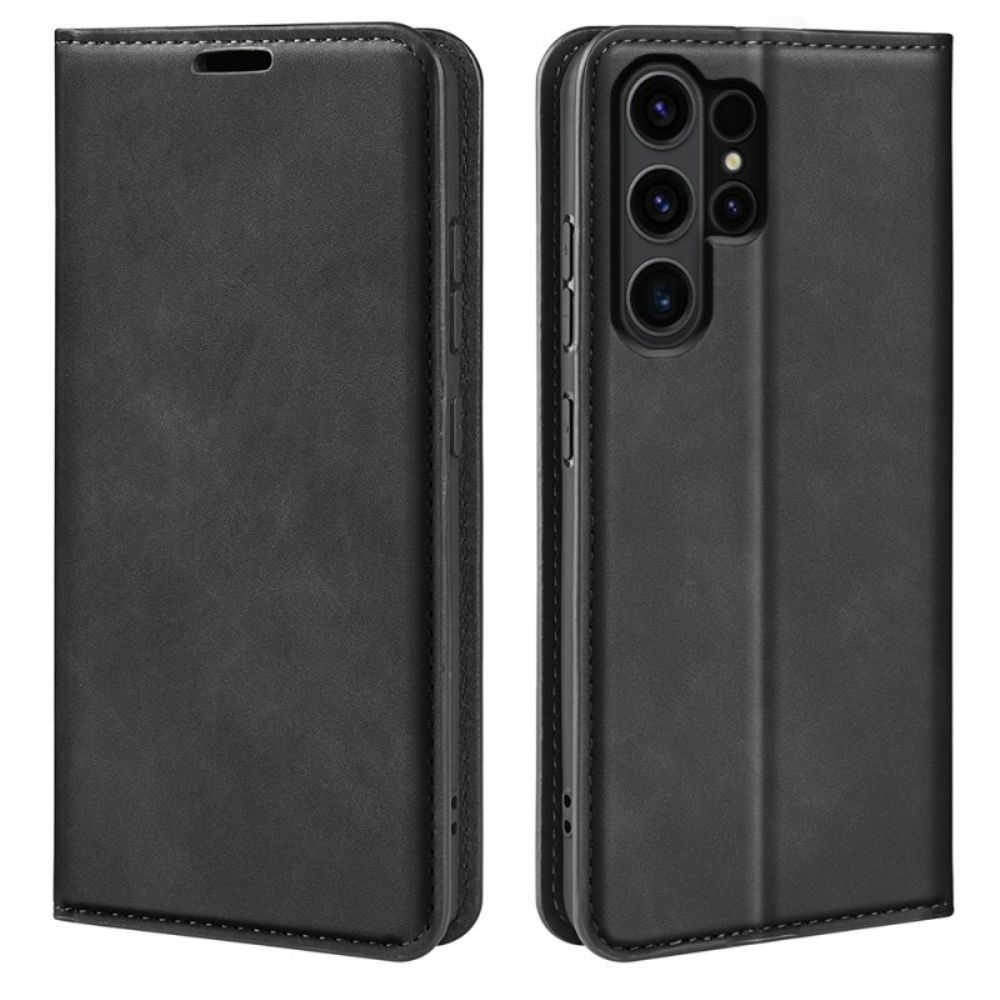 Flip Case Samsung Galaxy S24 Ultra 5g Klassischer Lederstil