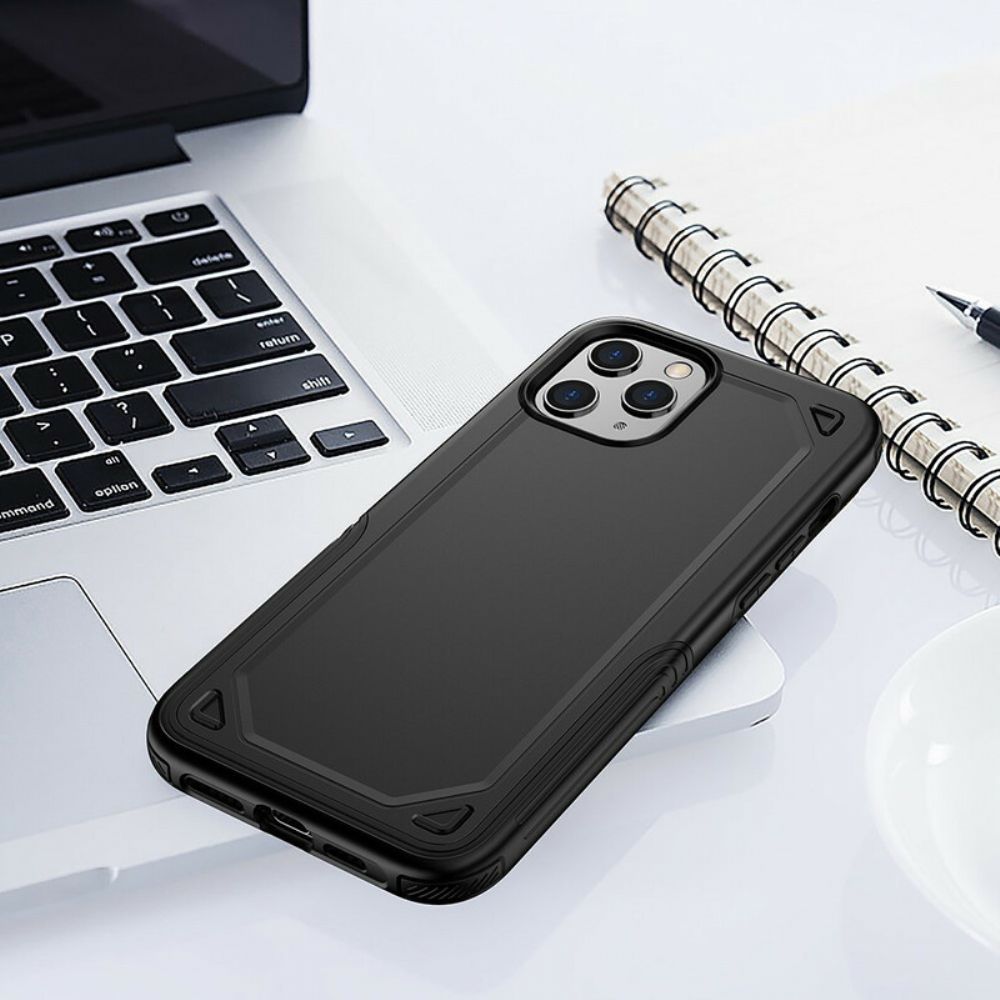 Handyhülle Für iPhone 12 Pro Max Premium-metal-effekt