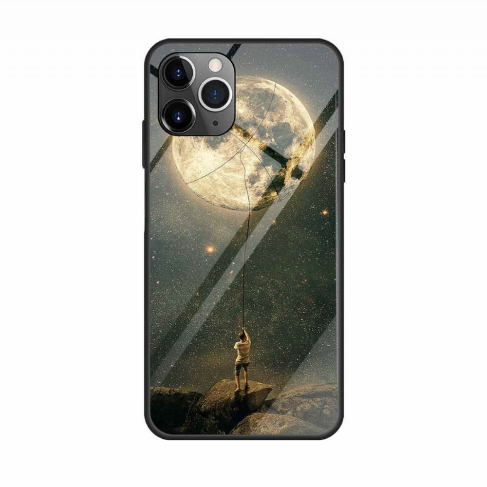 Hülle Für iPhone 12 Pro Max Ich Habe Den Mond Eingefangen