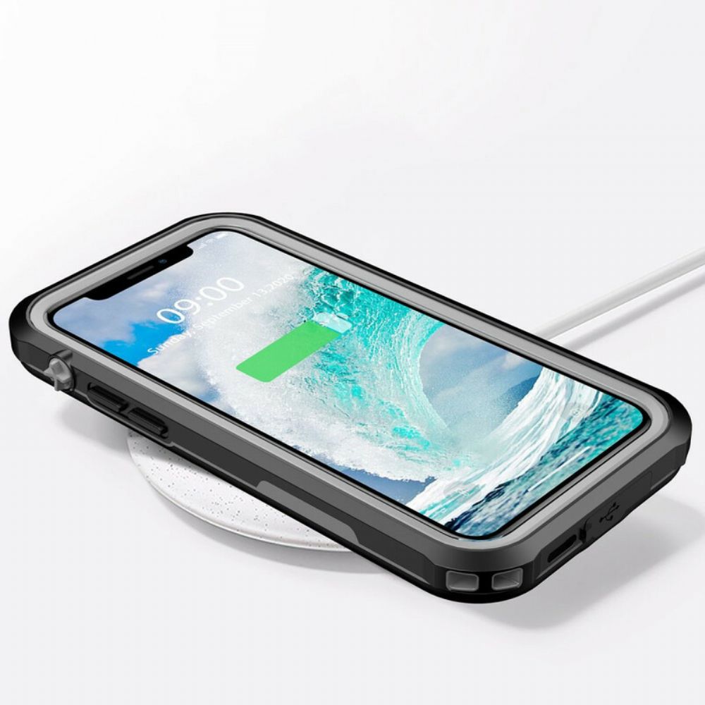 Hülle Für iPhone 12 Pro Max Wasserfest Transparent