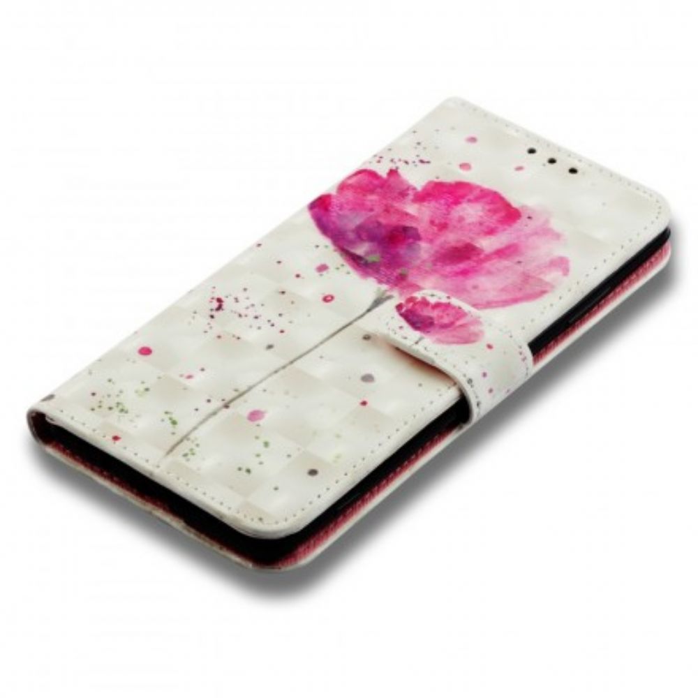Hülle Flip Case Für Sony Xperia XZ3 3d-aquarellhalfter