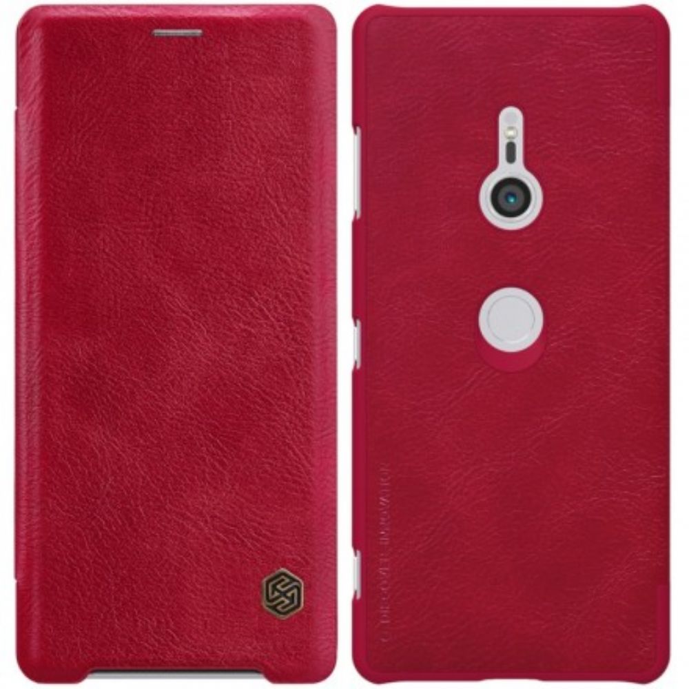 Schutzhülle Für Sony Xperia XZ3 Flip Case Nillkin Qin-serie