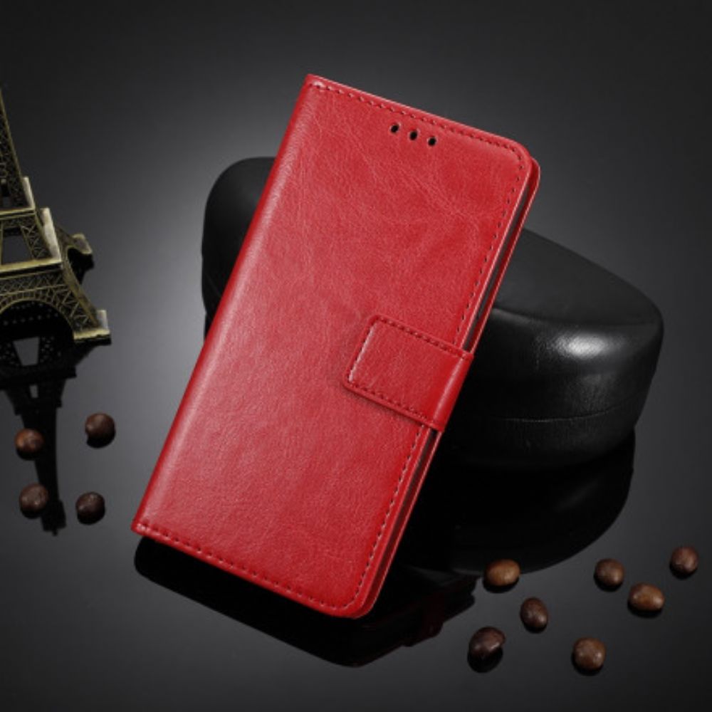 Flip Case Für Oppo A54 5G / A74 5G Auffälliges Kunstleder