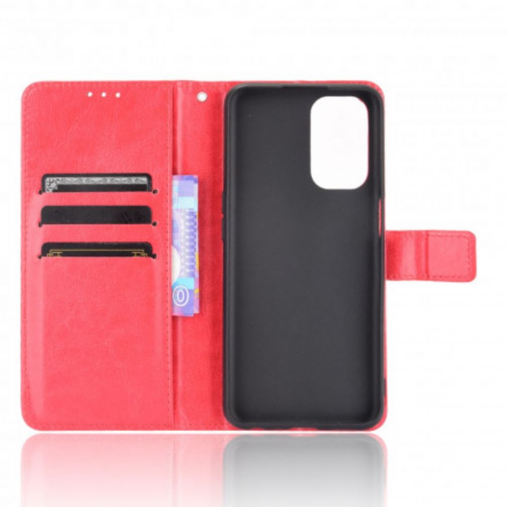Flip Case Für Oppo A54 5G / A74 5G Auffälliges Kunstleder