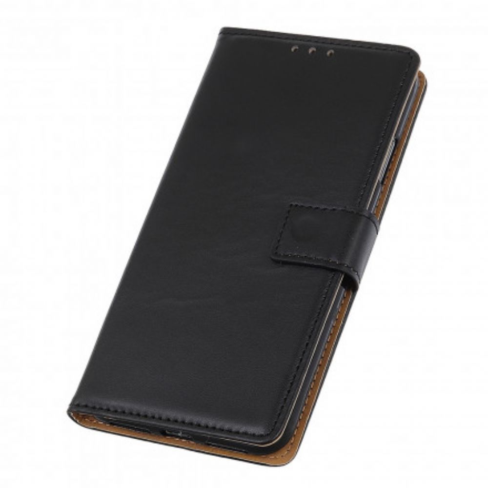 Flip Case Für Oppo A54 5G / A74 5G Einfaches Kunstleder