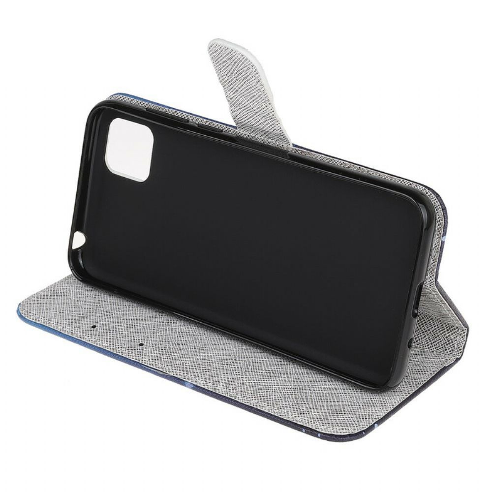 Flip Case Für Huawei Y5p Mit Kordel Tangafeder