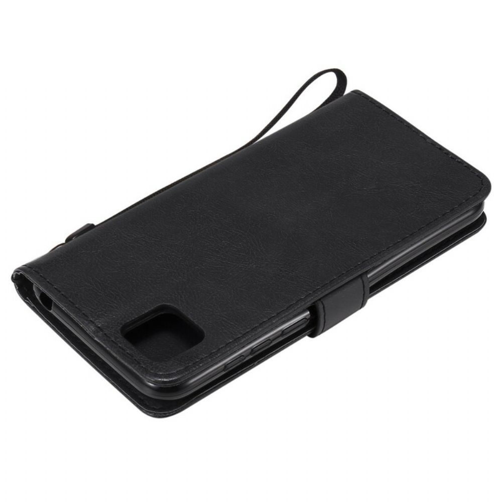 Lederhüllen Für Huawei Y5p Mit Kordel Kunstlederarmband