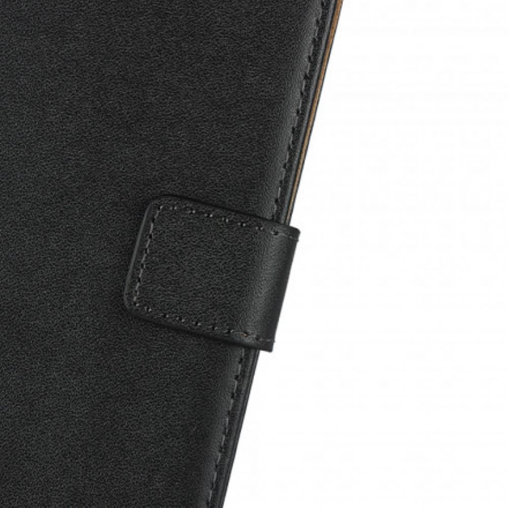 Flip Case Für OnePlus Nord Einladung Aus Echtem Leder