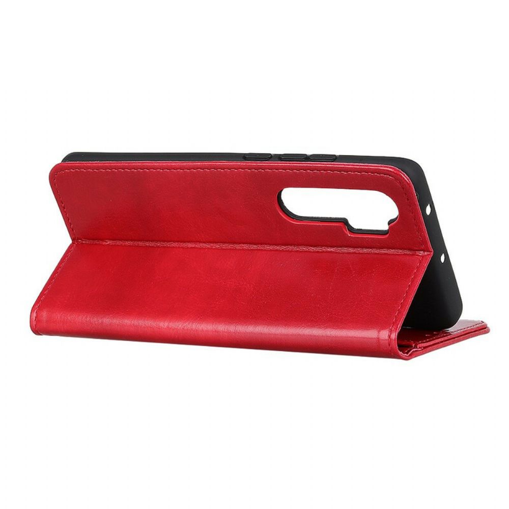 Flip Case Für OnePlus Nord Eisige Feinheit