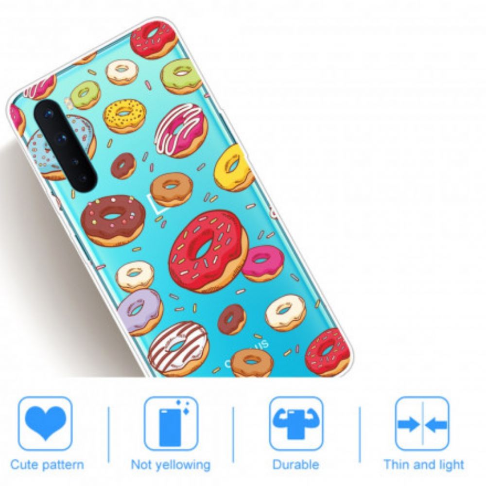 Handyhülle Für OnePlus Nord Liebe Donuts