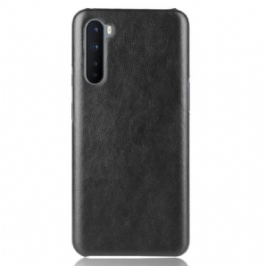 Handyhülle Für OnePlus Nord Performance Litschi-leder-effekt