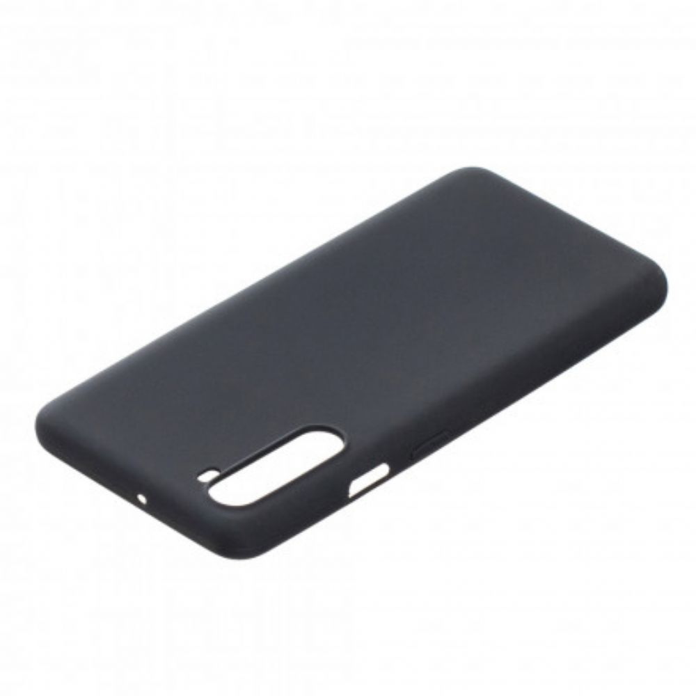 Handyhülle Für OnePlus Nord Silikon Matt Reine Farbe