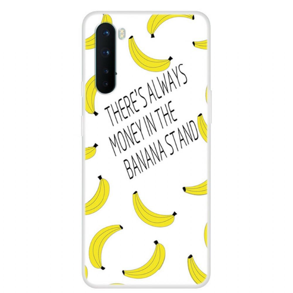 Handyhülle Für OnePlus Nord Transparentes Bananengeld