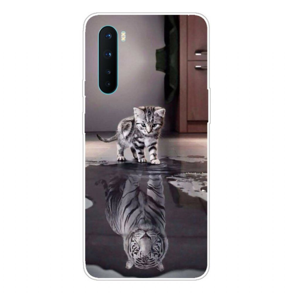 Hülle Für OnePlus Nord Ernst Der Tiger