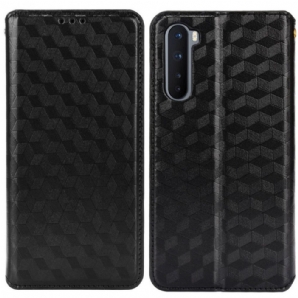 Schutzhülle Für OnePlus Nord Flip Case Diamant-leder-effekt