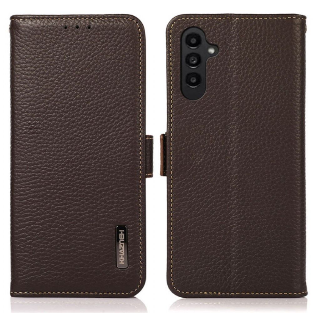 Lederhüllen Samsung Galaxy S24 Plus 5g Mit Rfid-blockierung Khazneh