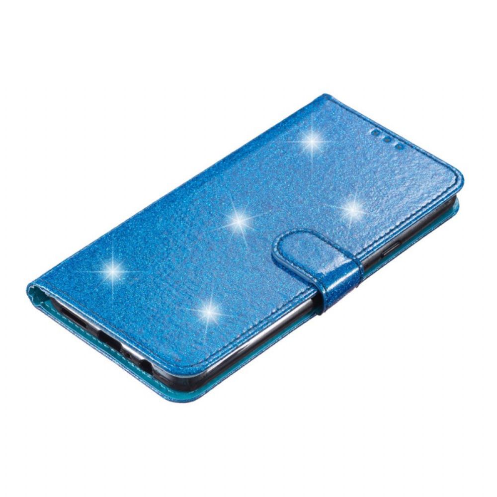 Lederhüllen Samsung Galaxy S24 Plus 5g Riemchen-pailletten