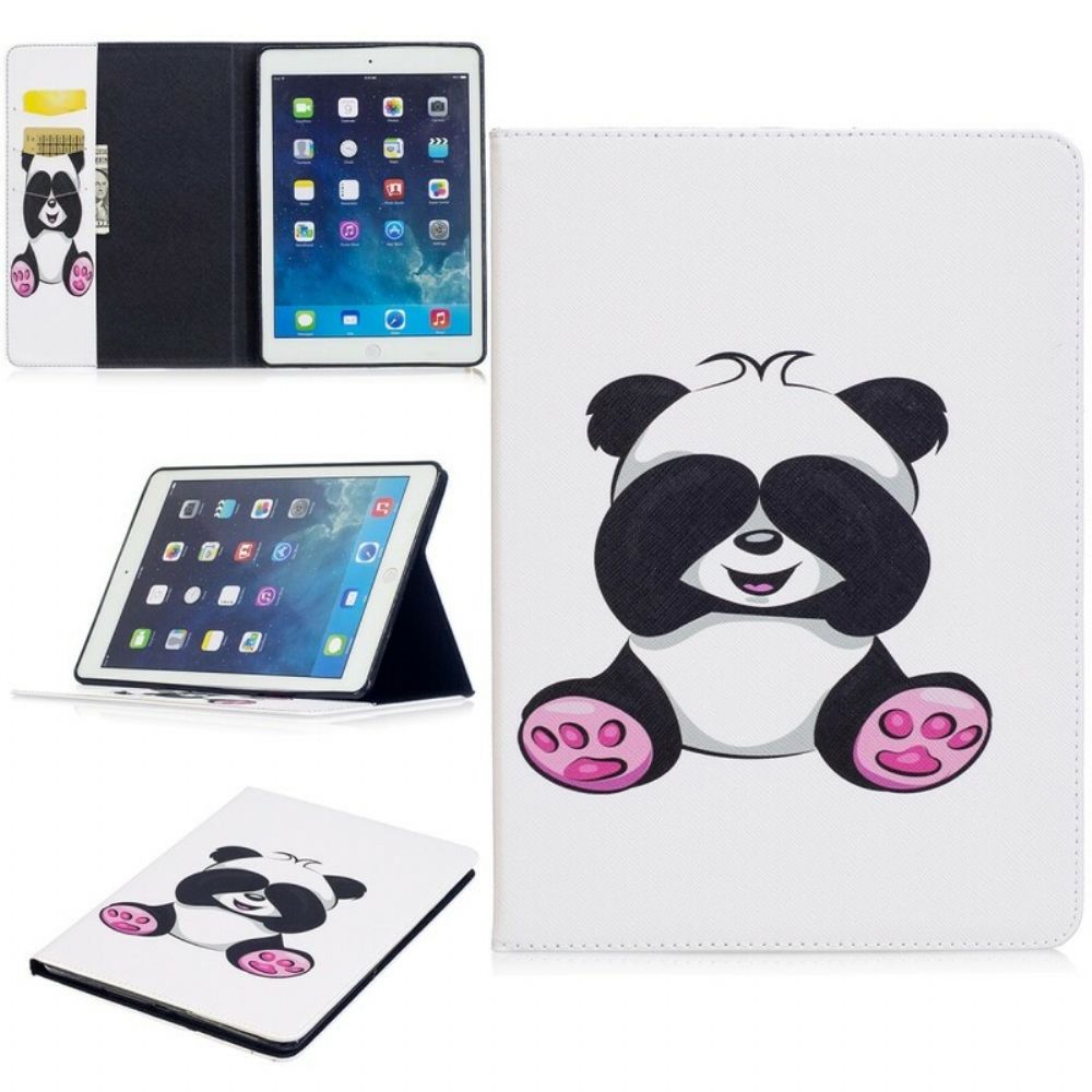Flip Case Für iPad Air Panda-spaß
