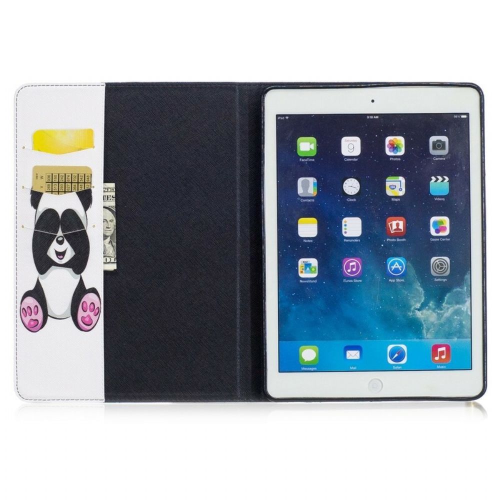 Flip Case Für iPad Air Panda-spaß