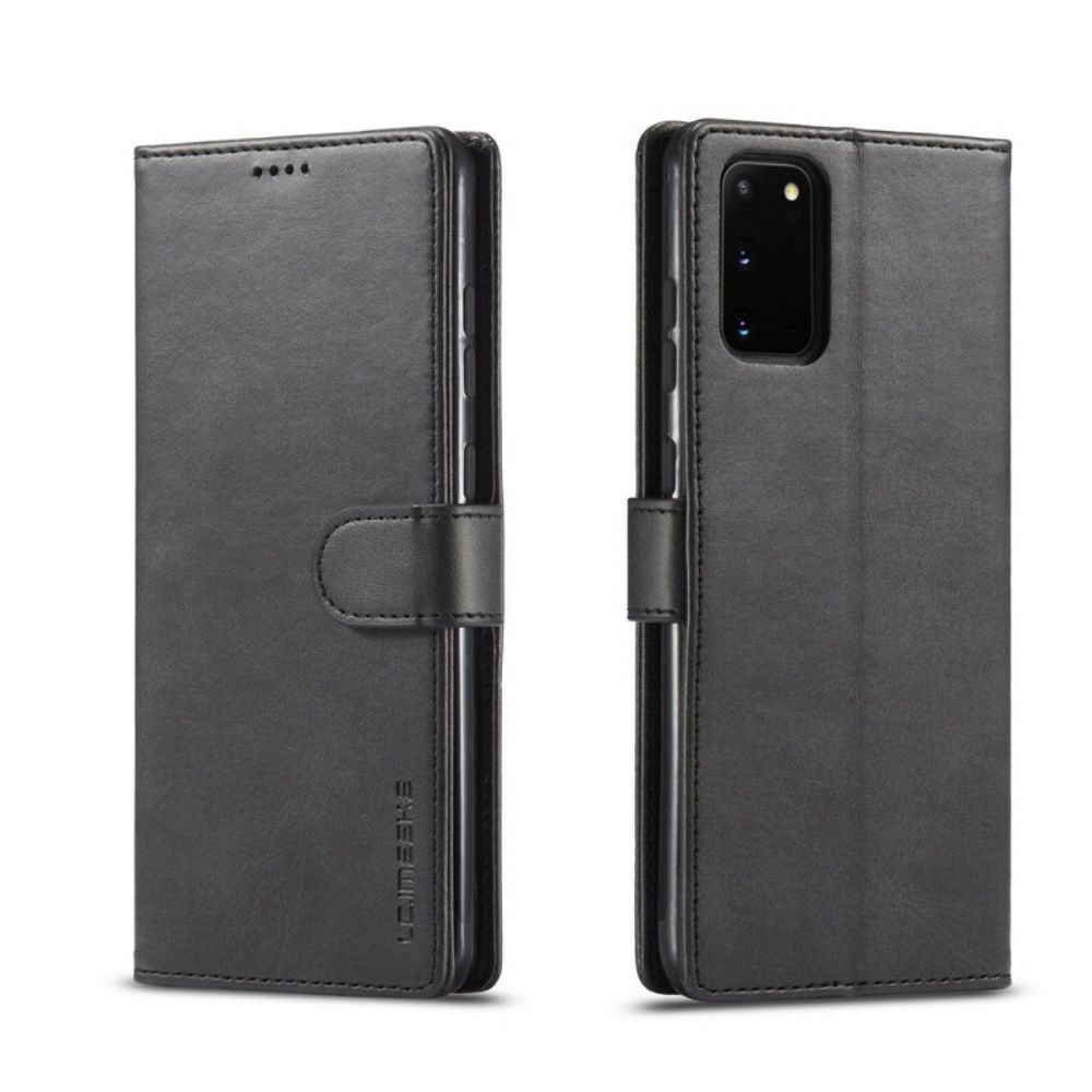 Flip Case Für Samsung Galaxy S20 Lc.imeeke Ledereffekt