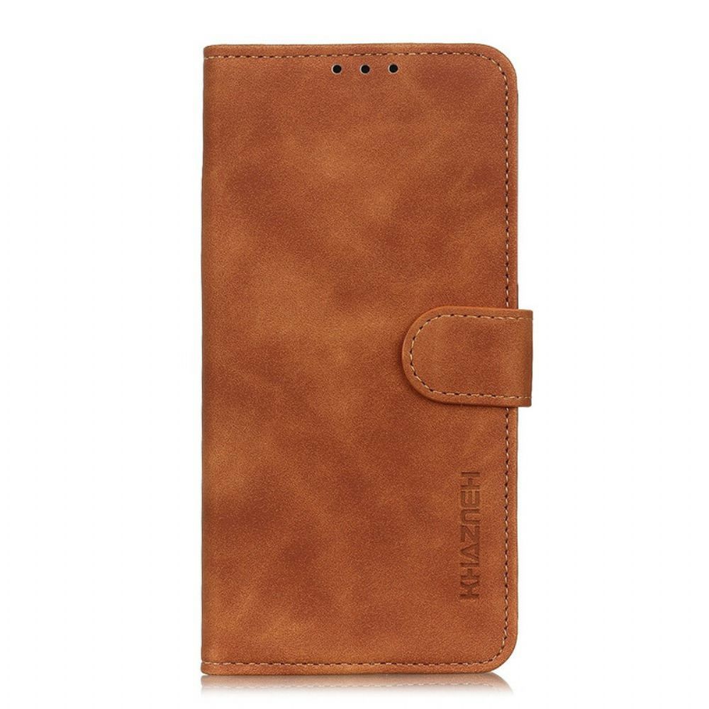 Flip Case Für Samsung Galaxy S20 Vintage Ledereffekt Khazneh