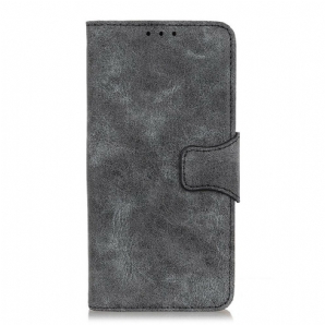 Flip Case Für Samsung Galaxy S20 Flip Case Vintage Magnetklappe