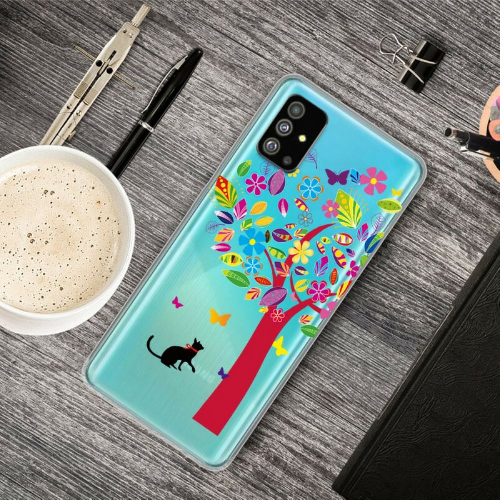 Hülle Für Samsung Galaxy S20 Katze Unter Dem Baum
