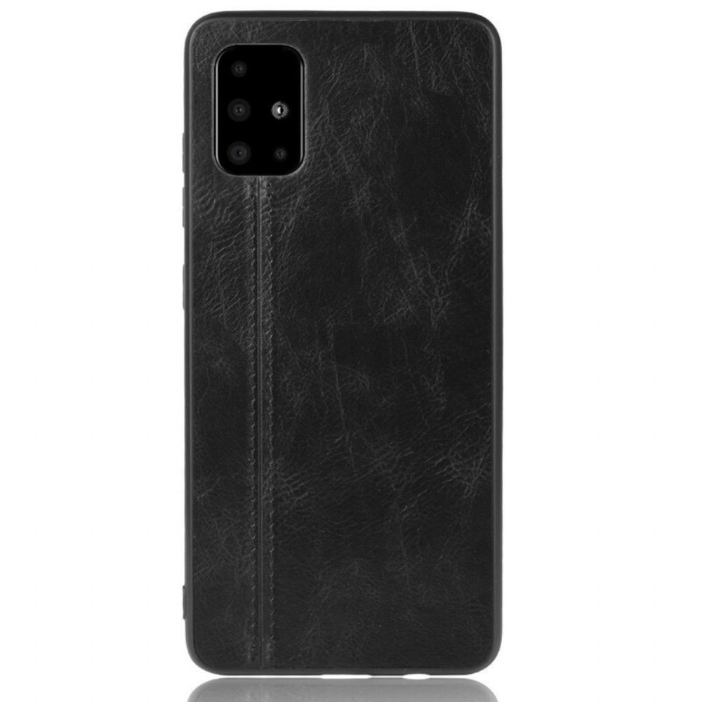 Hülle Für Samsung Galaxy S20 Nähte Lederoptik