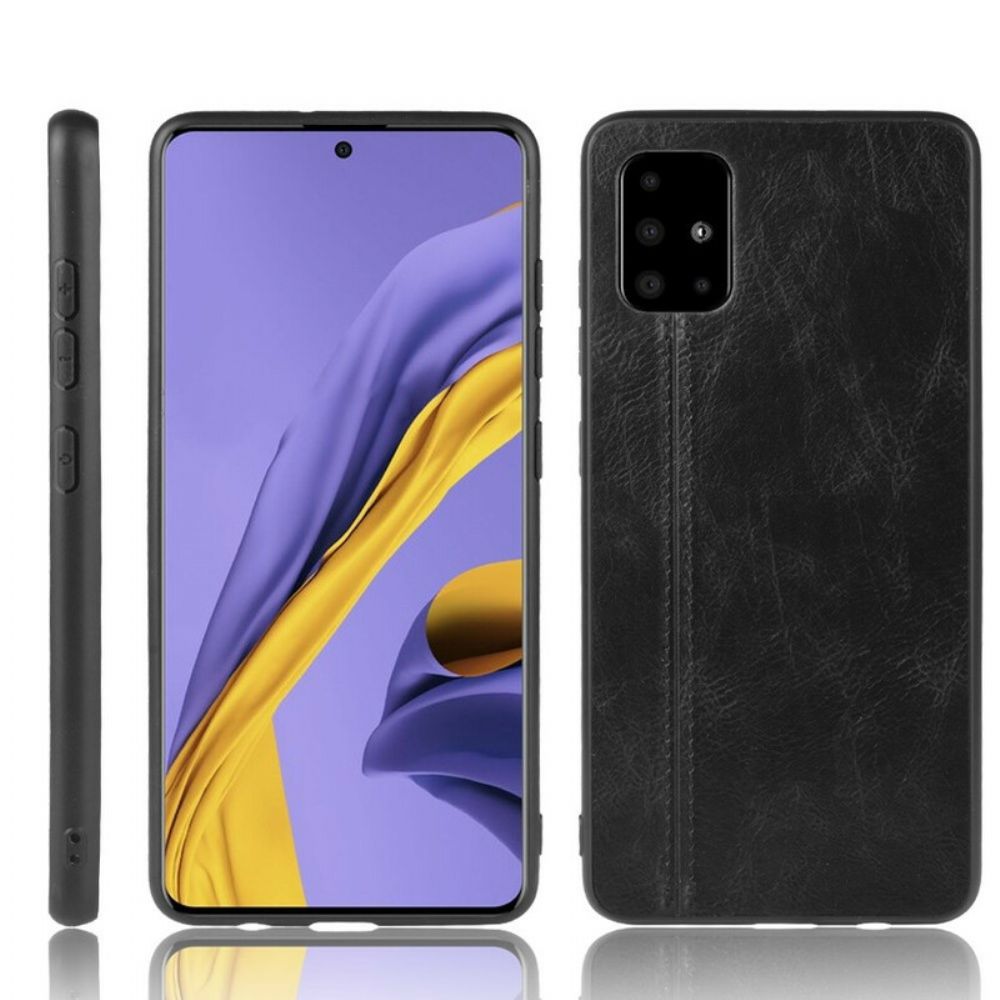 Hülle Für Samsung Galaxy S20 Nähte Lederoptik