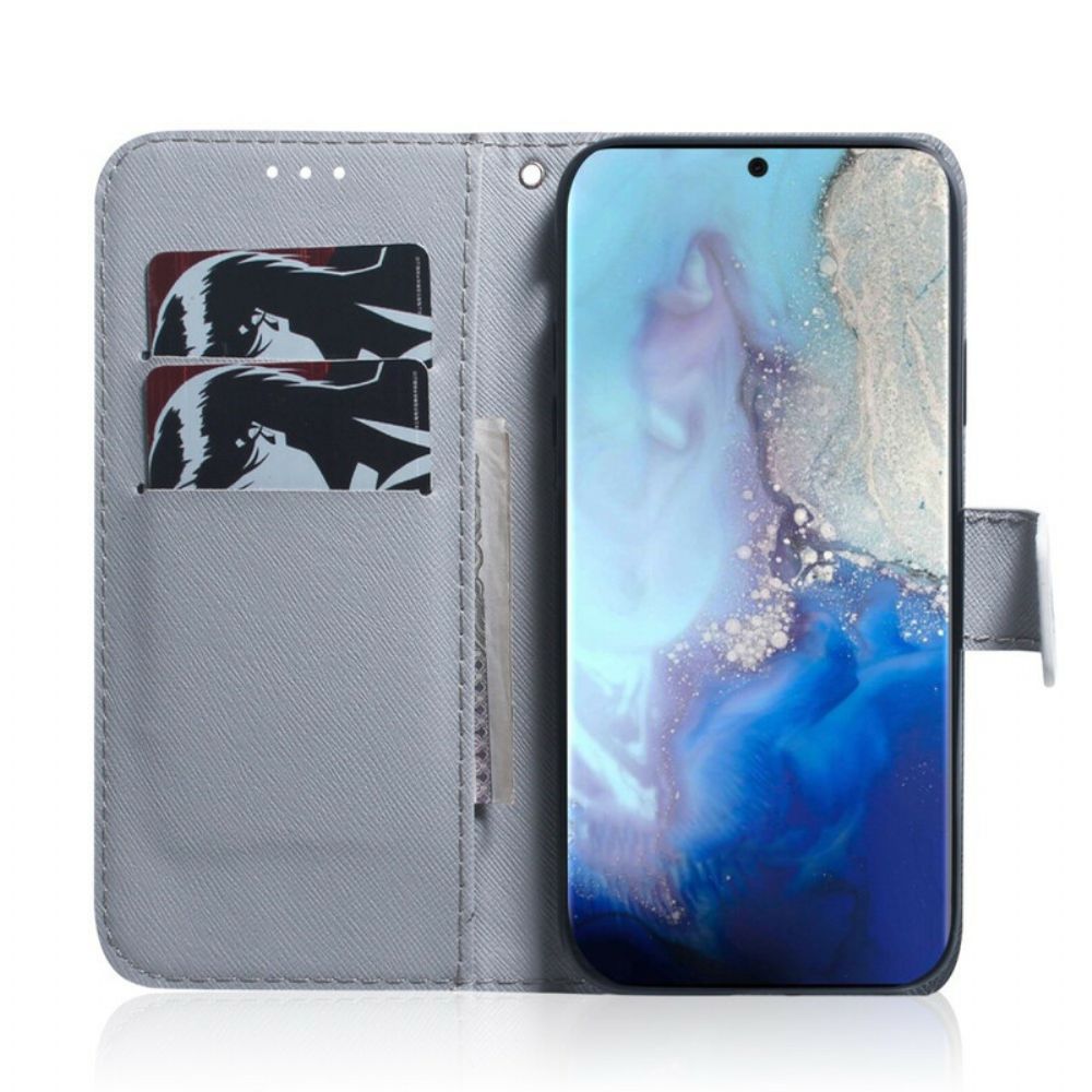 Lederhüllen Für Samsung Galaxy S20 Blühender Ast