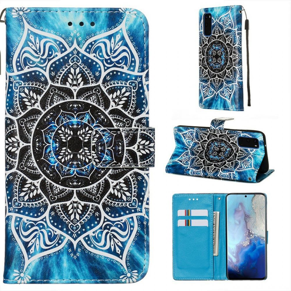 Lederhüllen Für Samsung Galaxy S20 Mandala Im Himmel