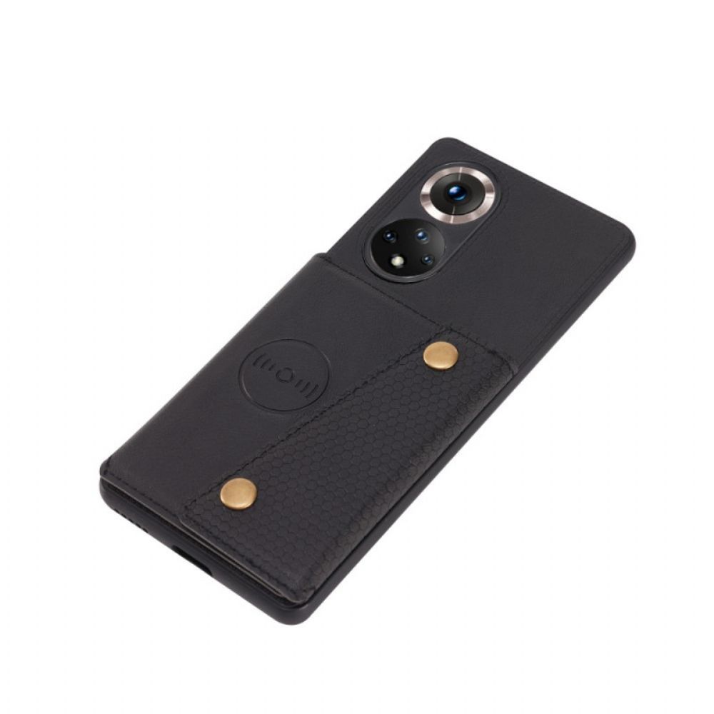 Handyhülle Für Huawei Nova 9 Pro / Honor 50 Pro Geldbörse Snap Wallet