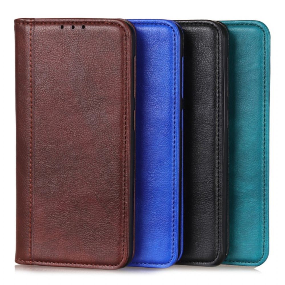 Schutzhülle Für Huawei Nova 9 Pro / Honor 50 Pro Flip Case Elegance Litschi-spaltleder