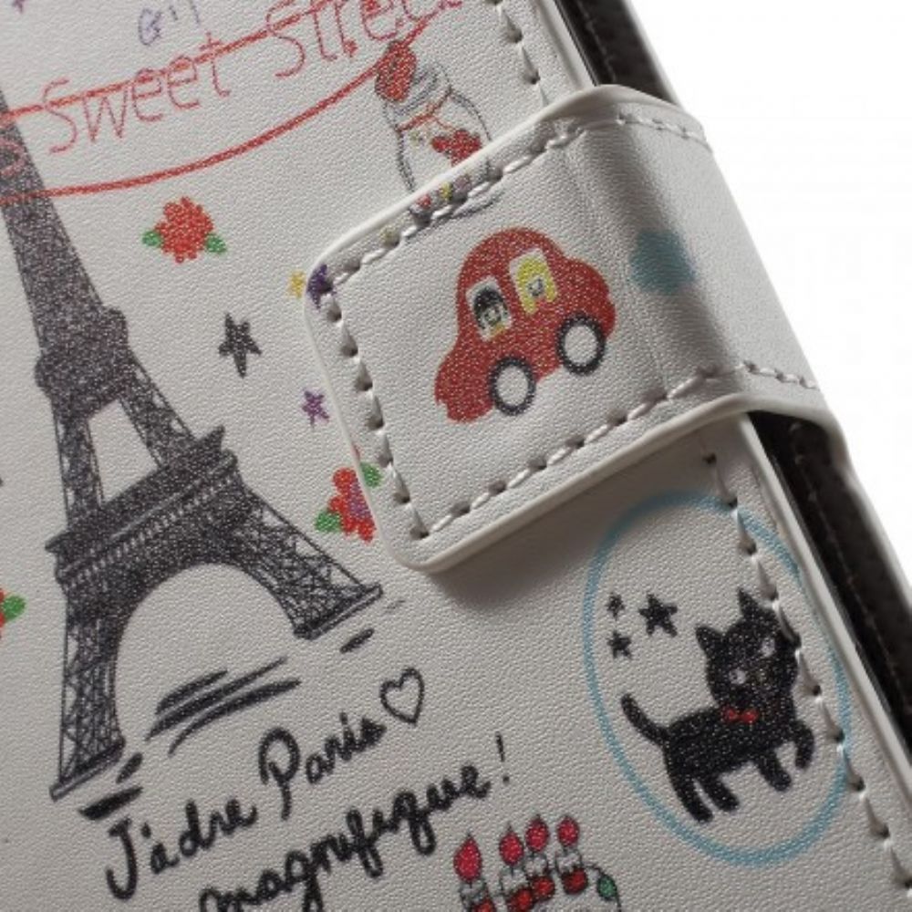 Flip Case Für iPhone 8 Plus / 7 Plus Ich Liebe Paris