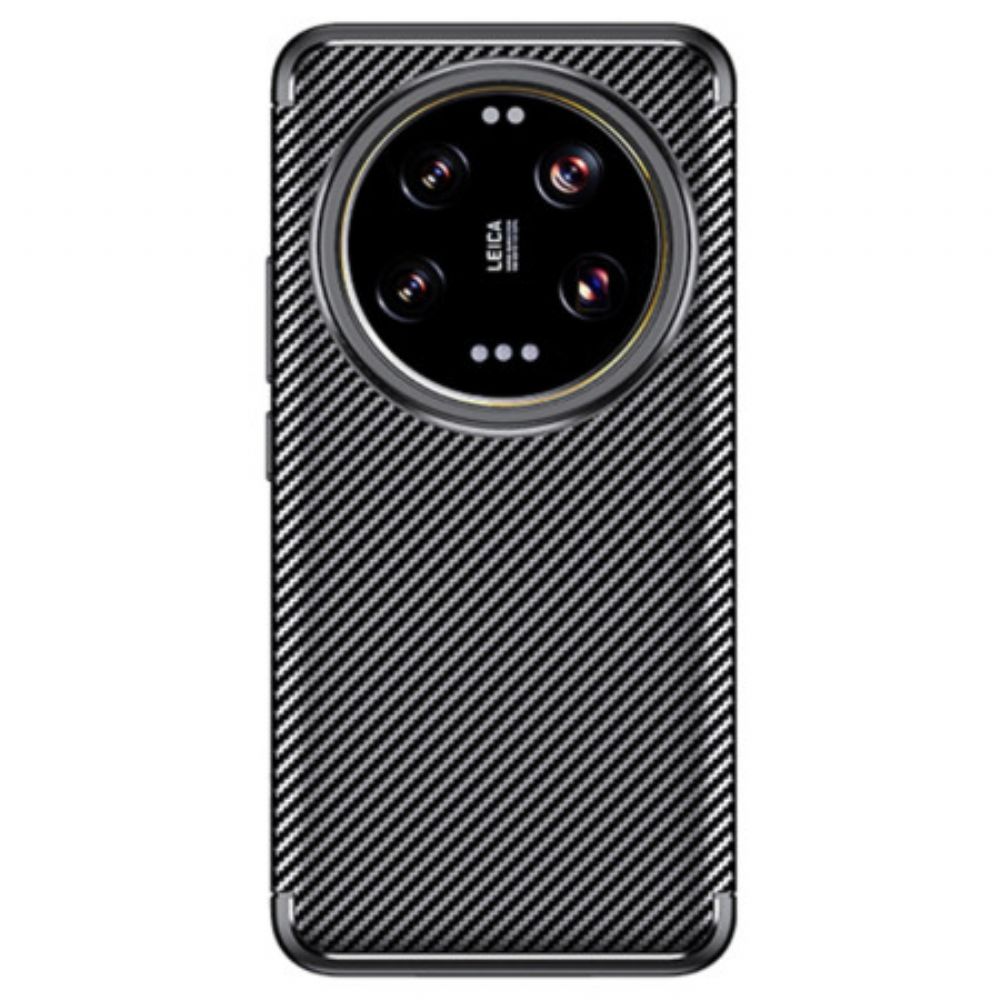 Hülle Xiaomi 14 Ultra Handyhülle Flexible Kohlefaser
