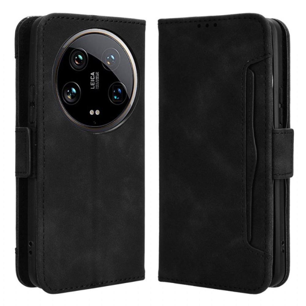 Lederhüllen Xiaomi 14 Ultra Handyhülle Multi-card