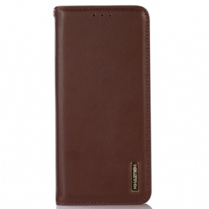 Flip Case Google Pixel 8 Rfid Echtleder Khazneh