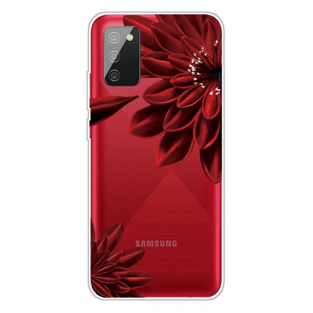 Hülle Für Samsung Galaxy A02s Wildblumen