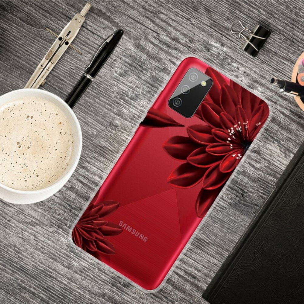 Hülle Für Samsung Galaxy A02s Wildblumen