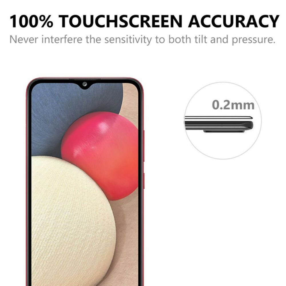 Randschutz Aus Gehärtetem Glas Für Das Display Des Samsung Galaxy A02S