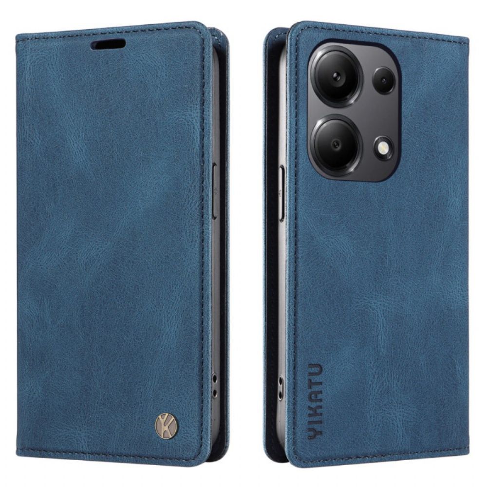 Flip Case Für Xiaomi Redmi Note 13 Pro 4g Yikatu