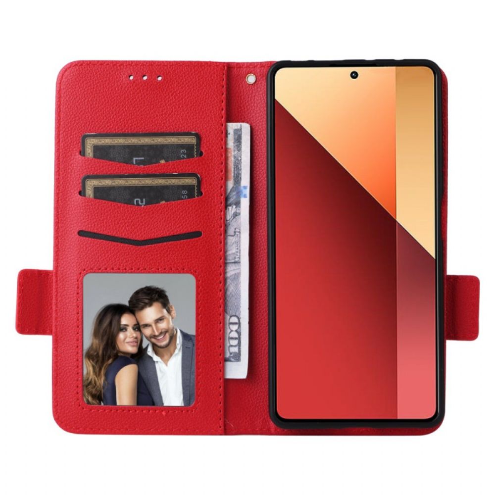 Lederhüllen Xiaomi Redmi Note 13 Pro 4g Ultradünnes Armband