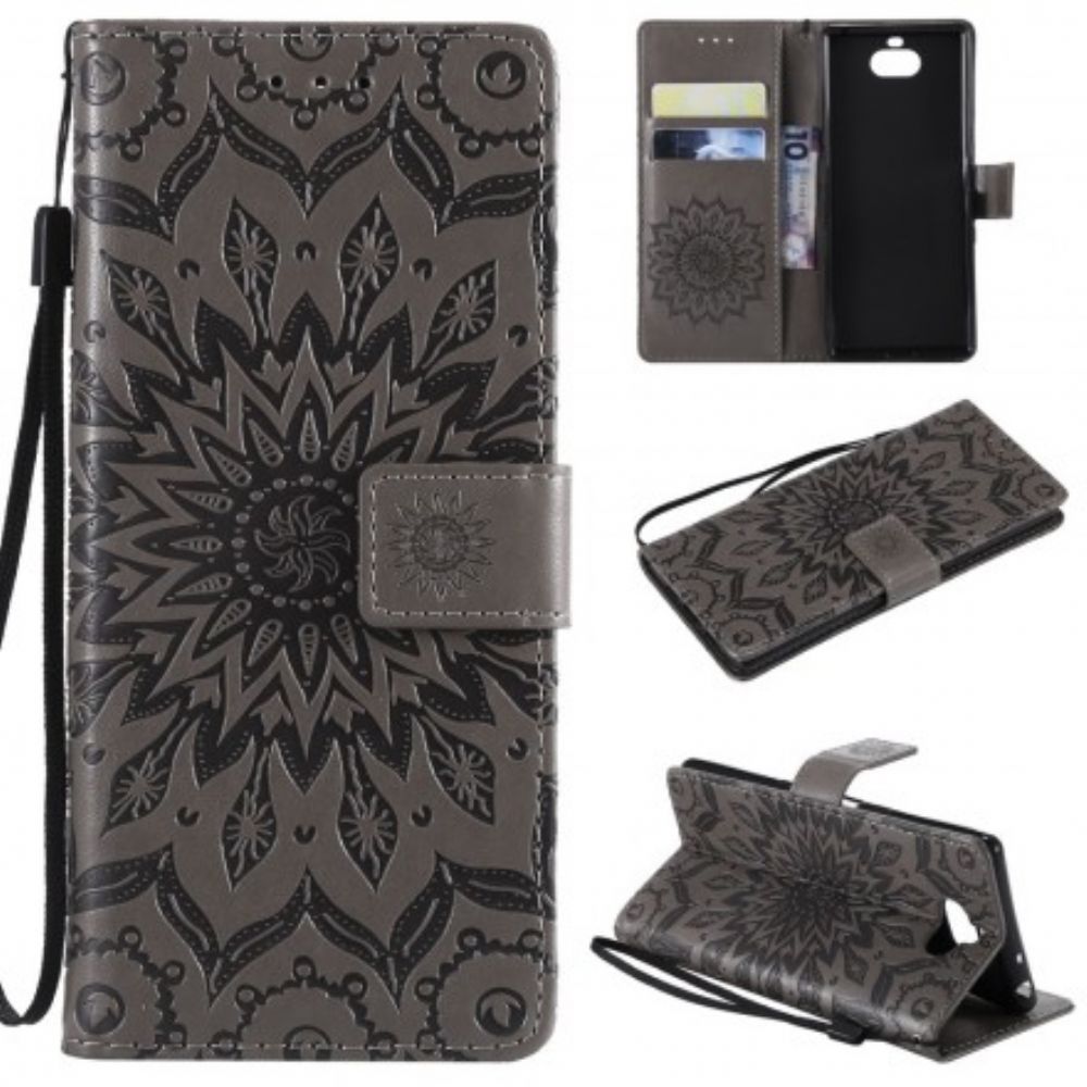 Flip Case Für Sony Xperia 10 Sonnenblume
