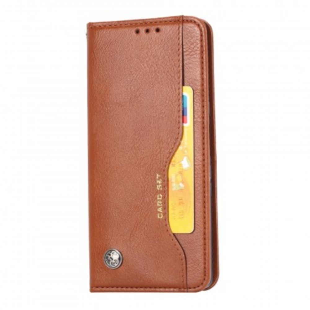 Schutzhülle Für Sony Xperia 10 Flip Case Kartenetui Aus Kunstleder