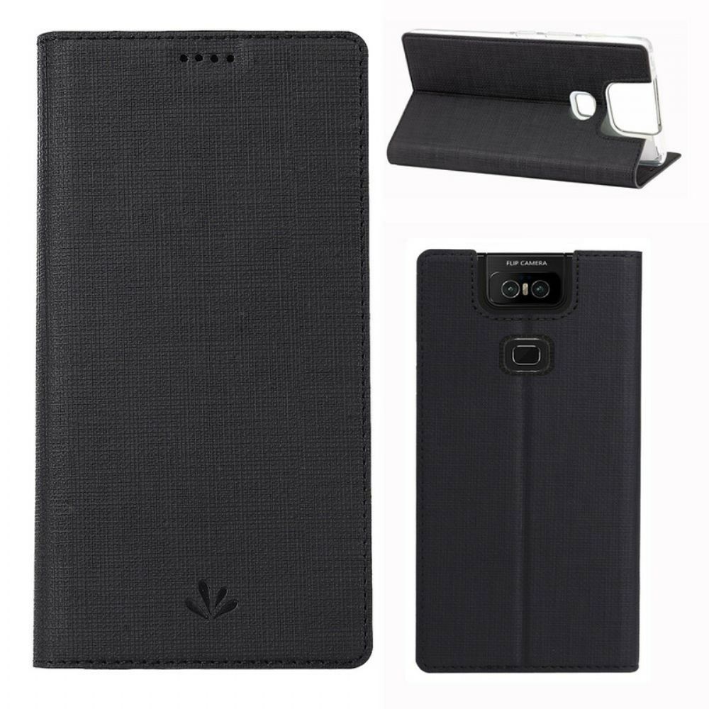 Schutzhülle Für Asus ZenFone 6 Flip Case Strukturiert